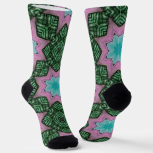 Unisex Socks, art socks, bright socks word art, br
