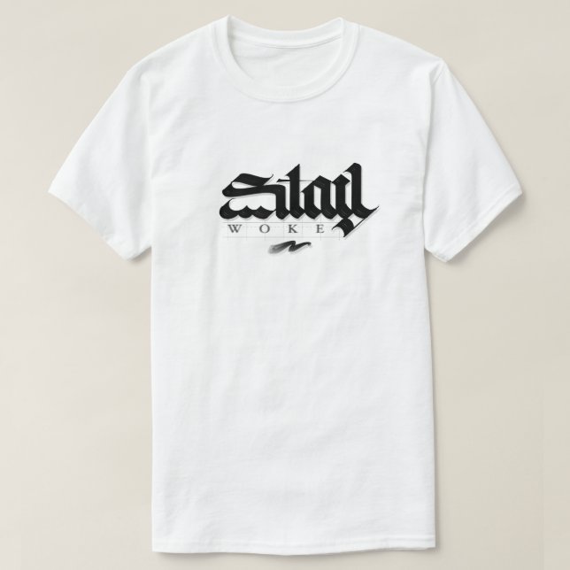 Unisex stay woke t-shirt (Design Front)