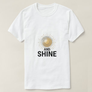 Unisex Sunrise Typography Graphic T-Shirt