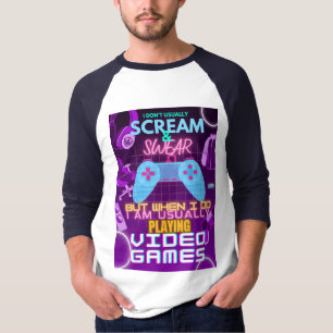 Unisex T-Shirt   Gaming rage T-shirt for Gamers