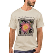 Unisex T-shirt with Stunning Cactus Flower