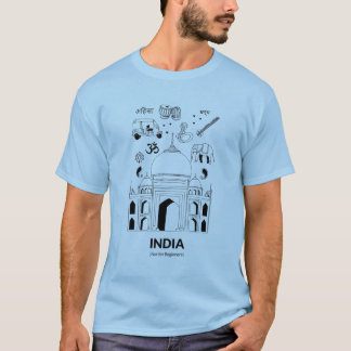 Unisex Travel T Shirt - India - Not for Beginners