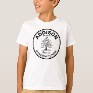 Unisex Youth Tee, Black Logo T-Shirt