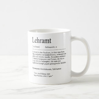 Unissay "Lehramt" gift, students Coffee Mug