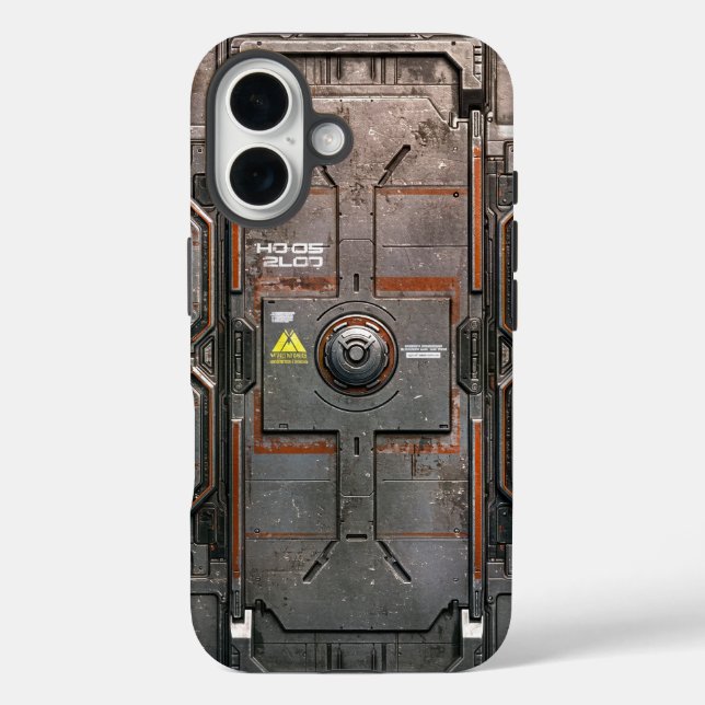 UNIT-77 #016: Hazard Lockcore Case-Mate iPhone Case (Back)