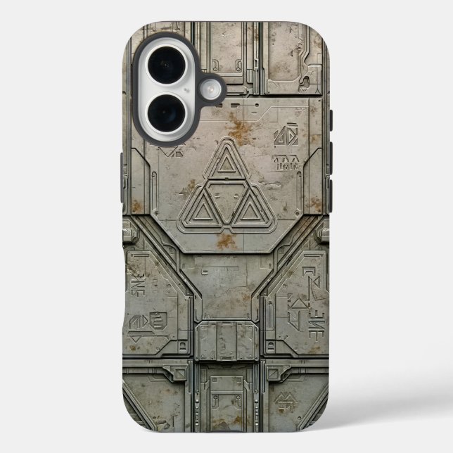UNIT-77 #046: TriAxis Gate A-36 Case-Mate iPhone Case (Back)