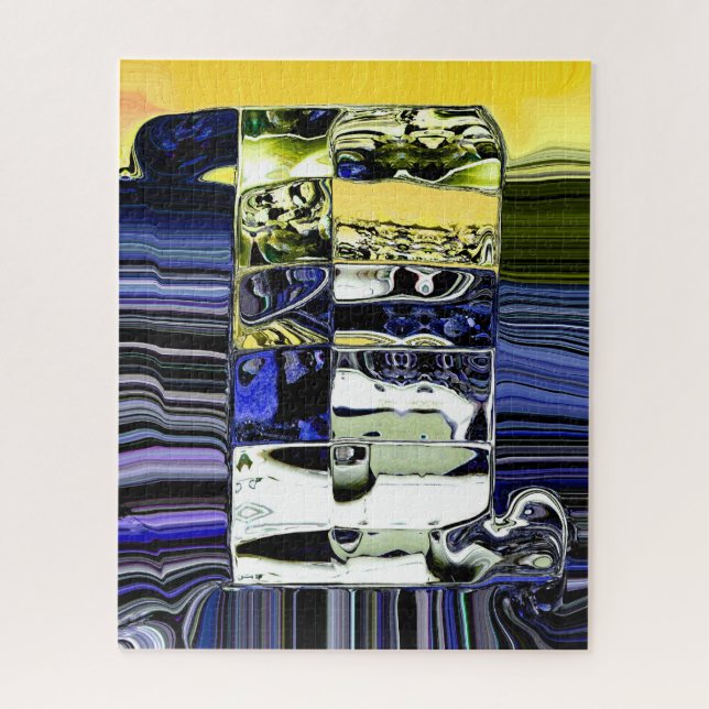 Unit of future life art jigsaw puzzle (Vertical)