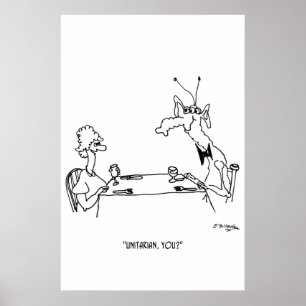 Unitarian Cartoon 5719 Poster