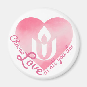 Unitarian Universalism heart Magnet