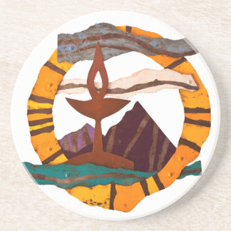 Unitarian Universalist Chalice coasters