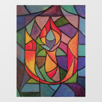 Unitarian Universalist Chalice Stained Glass