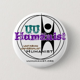 Unitarian Universalist (UU) Humanist 6 Cm Round Badge