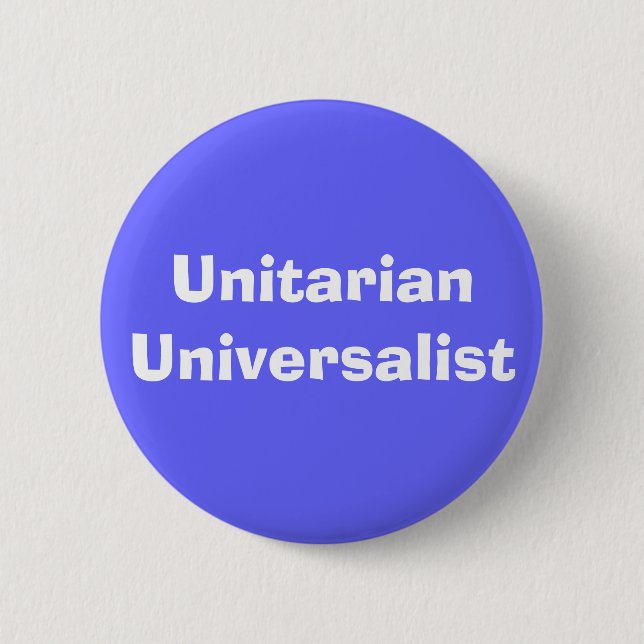 UnitarianUniversalist 6 Cm Round Badge (Front)