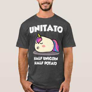 Unitato Half Unicorn Half Potato Funny Vegetable G T-Shirt