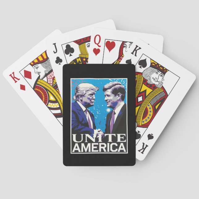 Unite America Iconic Trump  Playing Cards (Back)