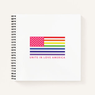 Unite In Love America - Notebook