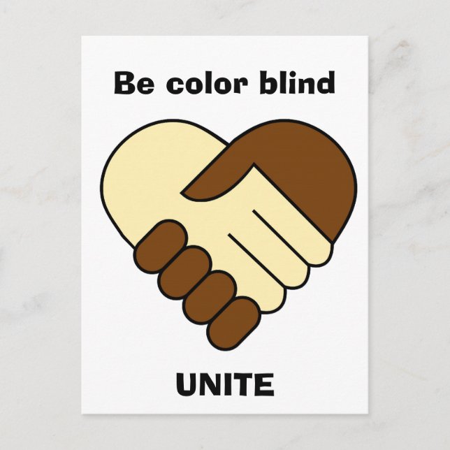 'Unite' postcard (Front)