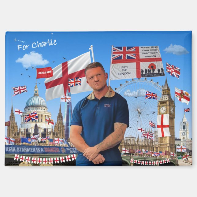 Unite The Kingdom Fridge Magnet (Front)