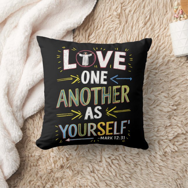 Unite With Love: Embrace the Message Cushion (Blanket)