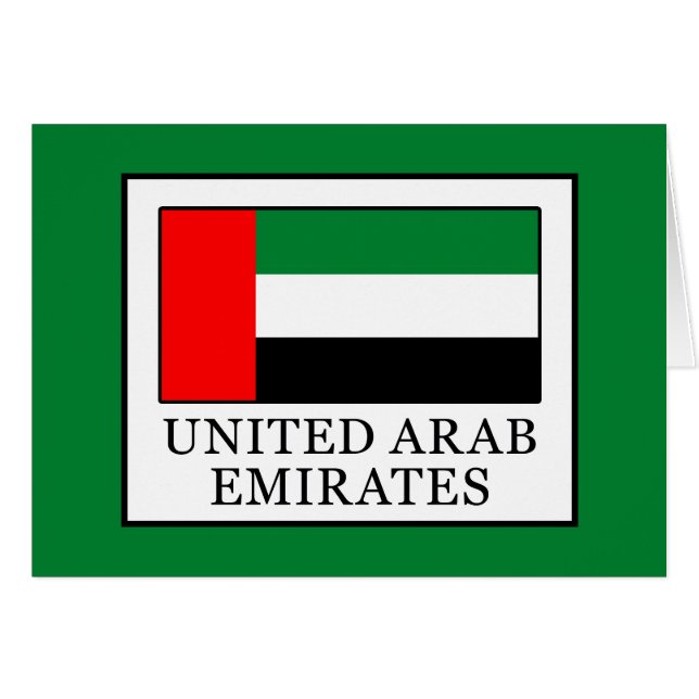 United Arab Emirates (Front Horizontal)