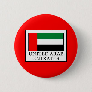 United Arab Emirates 6 Cm Round Badge