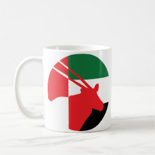 United Arab Emirates Arabian oryx Emirati National Coffee Mug