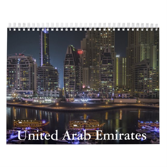 United Arab Emirates Calendar (Cover)