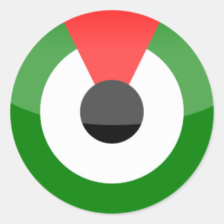 United Arab Emirates Classic Round Sticker