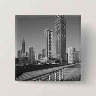 United Arab Emirates, Dubai, Dubai City. 15 Cm Square Badge