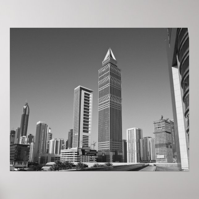 United Arab Emirates, Dubai, Dubai City. 2 Poster (Front)