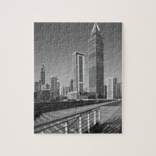 United Arab Emirates, Dubai, Dubai City. Jigsaw Puzzle