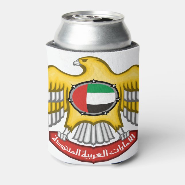 united arab emirates emblem can cooler (Can Back)