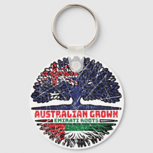 United Arab Emirates Emirati Australian Australia Key Ring