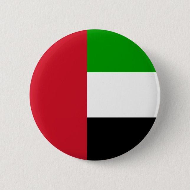 United Arab Emirates Flag Button (Front)