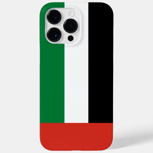United Arab Emirates flag Case-Mate iPhone Case (Back)