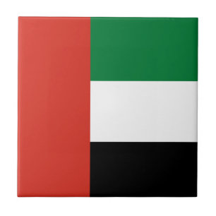 United Arab Emirates flag Ceramic Tile