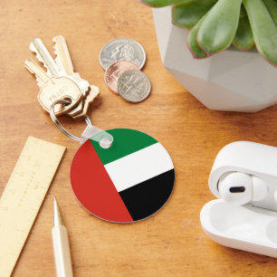 United Arab Emirates flag Key Ring