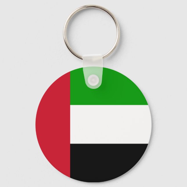 united arab emirates flag key ring (Front)