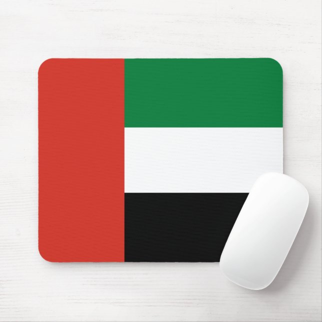 United Arab Emirates flag Mouse Pad (With Mouse)