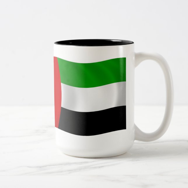 United Arab Emirates Flag Mug (Right)