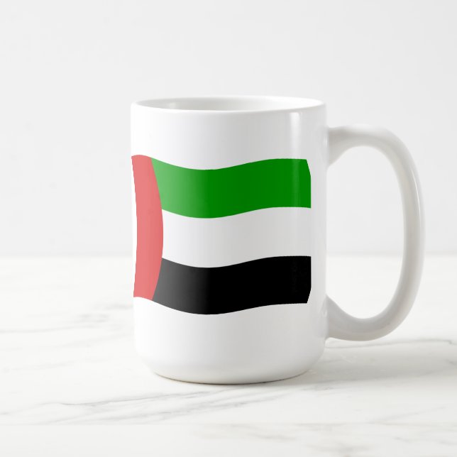 United Arab Emirates Flag Mug (Right)