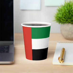 United Arab Emirates flag Paper Cups