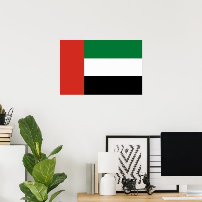 United Arab Emirates flag Poster (Home Office)