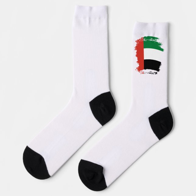 United Arab Emirates flag Socks (Left)
