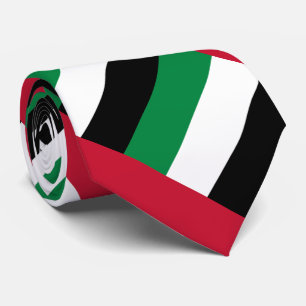 United Arab Emirates Flag Tie