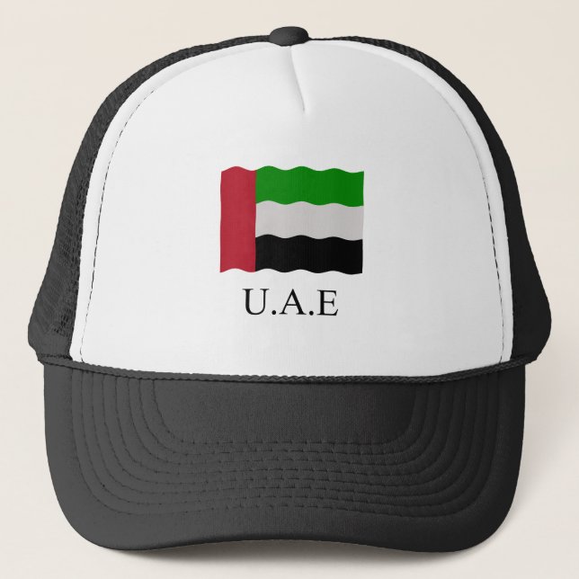 United Arab Emirates Flag Trucker Hat (Front)