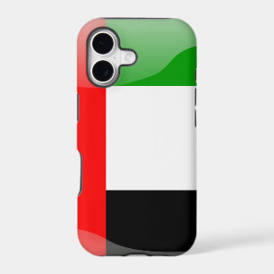 United Arab Emirates glossy flag