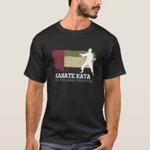 United Arab Emirates Karate Kata Martial Arts Kara T-Shirt