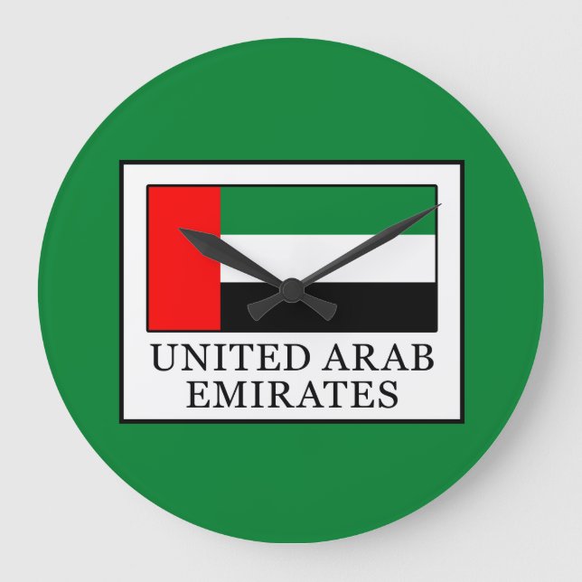 United Arab Emirates Large Clock (Front)
