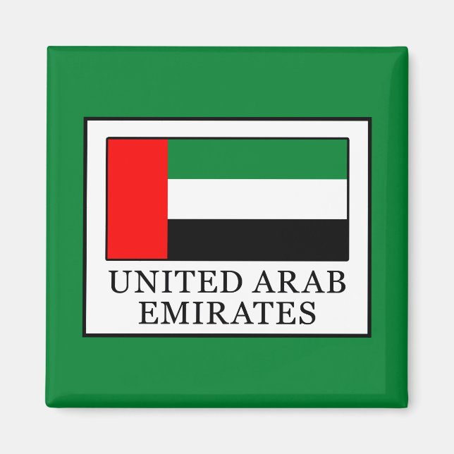 United Arab Emirates Magnet (Front)